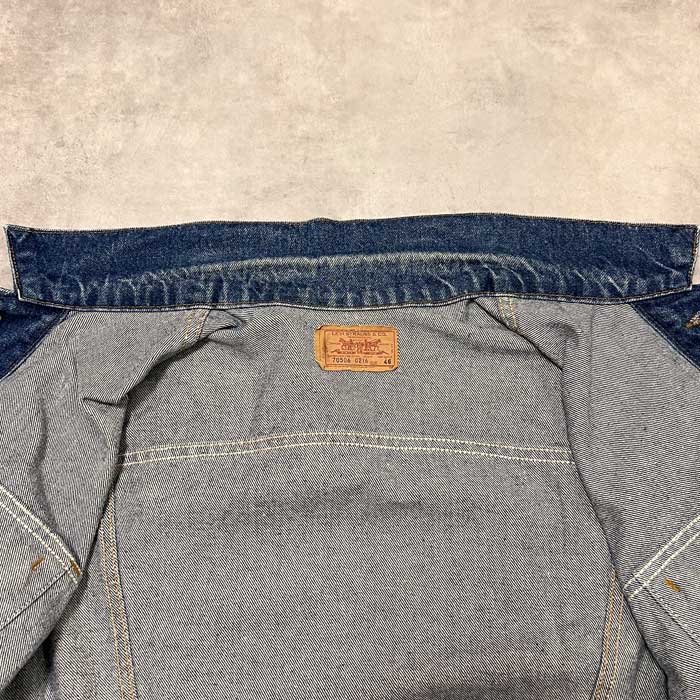 90's Levi's 70506-0216 DENIM JACKET Made in USA SIZE 46 90