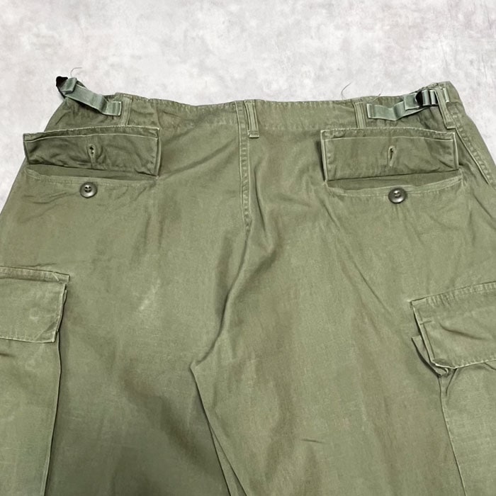 60's U.S.ARMY Jungle Fatigue Pants Rip-Stop LARGE/SHORT 60ǯ U.S.ARMY åץȥå 󥰥եƥ ѥ