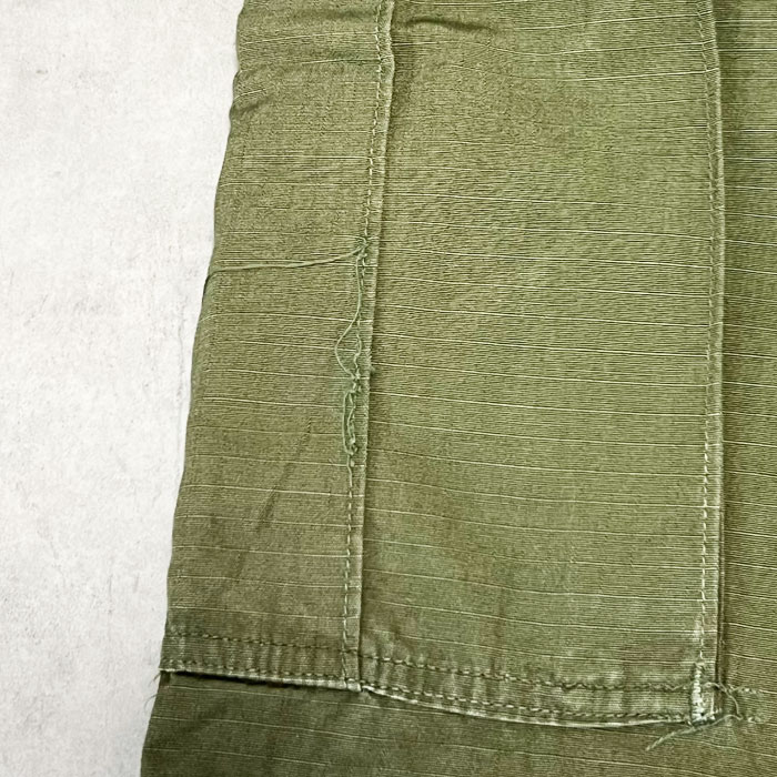 60's U.S.ARMY Jungle Fatigue Pants Rip-Stop LARGE/SHORT 60年代