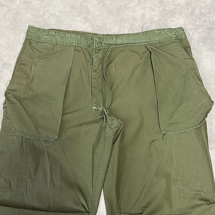 60's U.S.ARMY Jungle Fatigue Pants Rip-Stop LARGE/SHORT 60ǯ U.S.ARMY åץȥå 󥰥եƥ ѥ