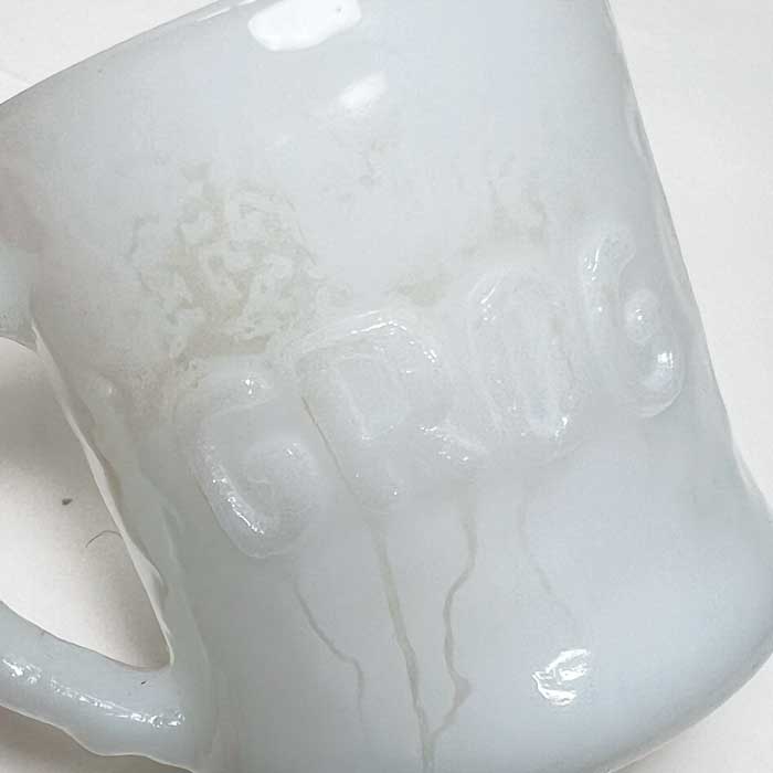 Vintage Anchor Hocking Fire King GROG Milk Glass Mug Cup 󥫡ۥå󥰼 ե䡼 å  ޥå 