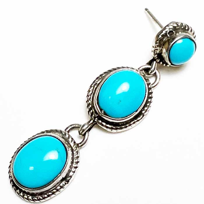 インディアンジュエリー　ターコイズ　メダル Indian Jewelry メール便可 インディアンジュエリー キングマン