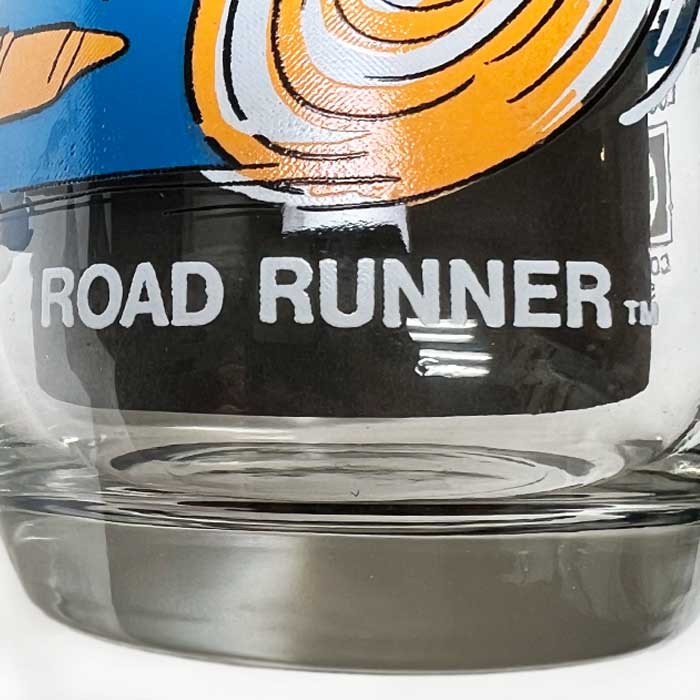 Vintage 70's Warner Brothers Looney Tunes  Pepsi Collector Series Glass "ROAD RUNNER" ơ ʡ֥饶롼ˡƥ塼 ڥץ 쥯꡼ ɥʡ 饹