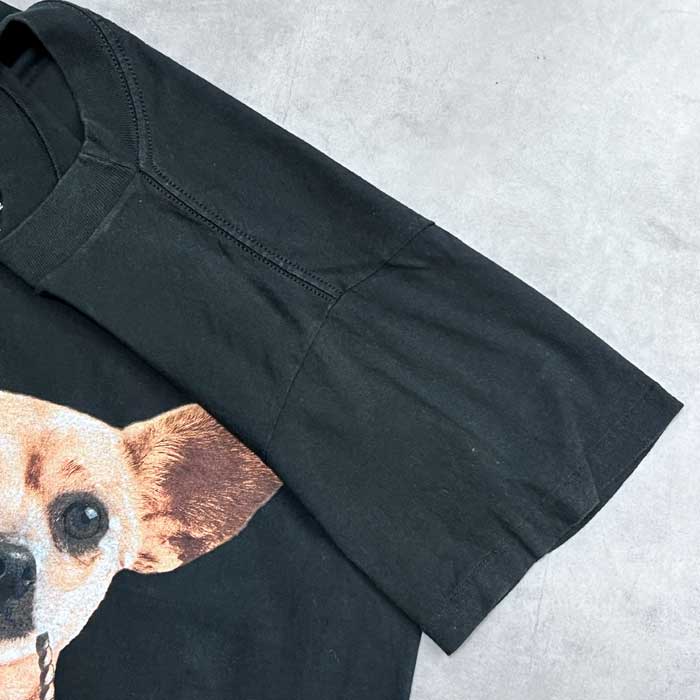 90's TACO BELL T-SHIRTS BLACK 90年代 タコベル チワワ 両面プリント