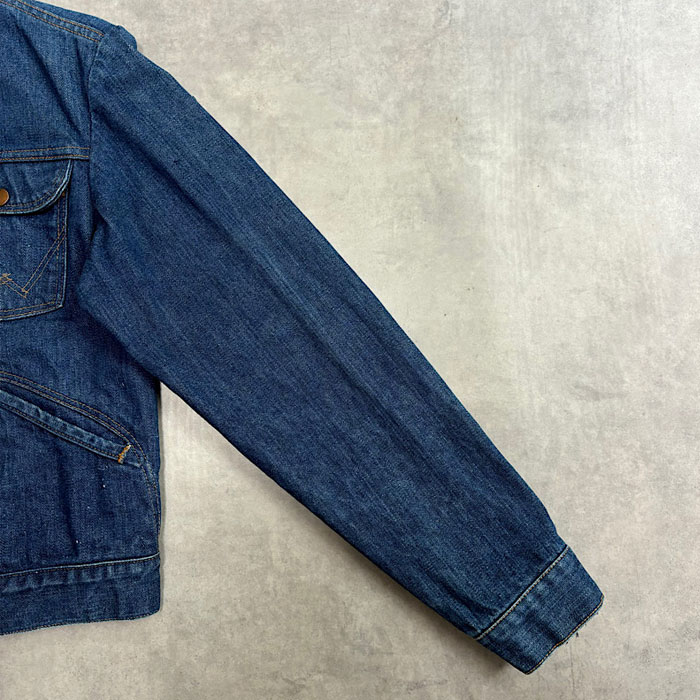 70-80's WRANGLER 124MJ DENIM JACKET Made in USA SIZE 38 70-80年代