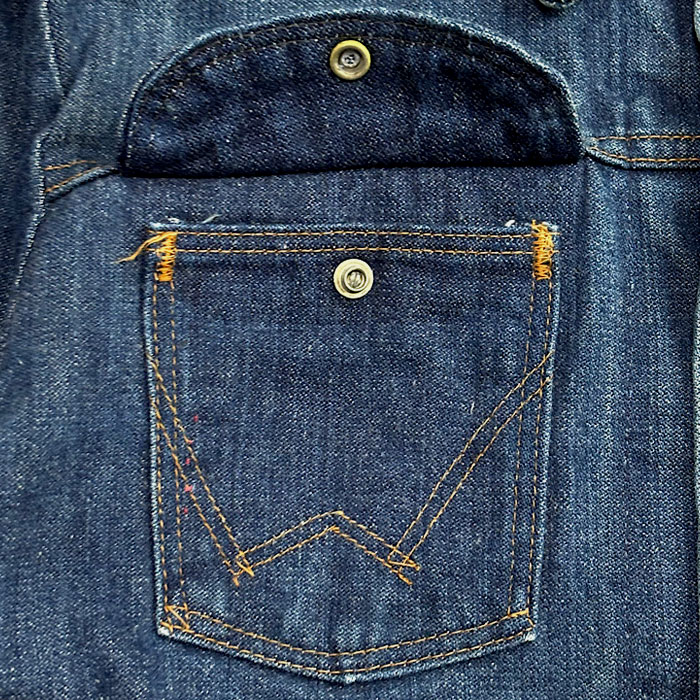 70-80's WRANGLER 124MJ DENIM JACKET Made in USA SIZE 38 70-80年代