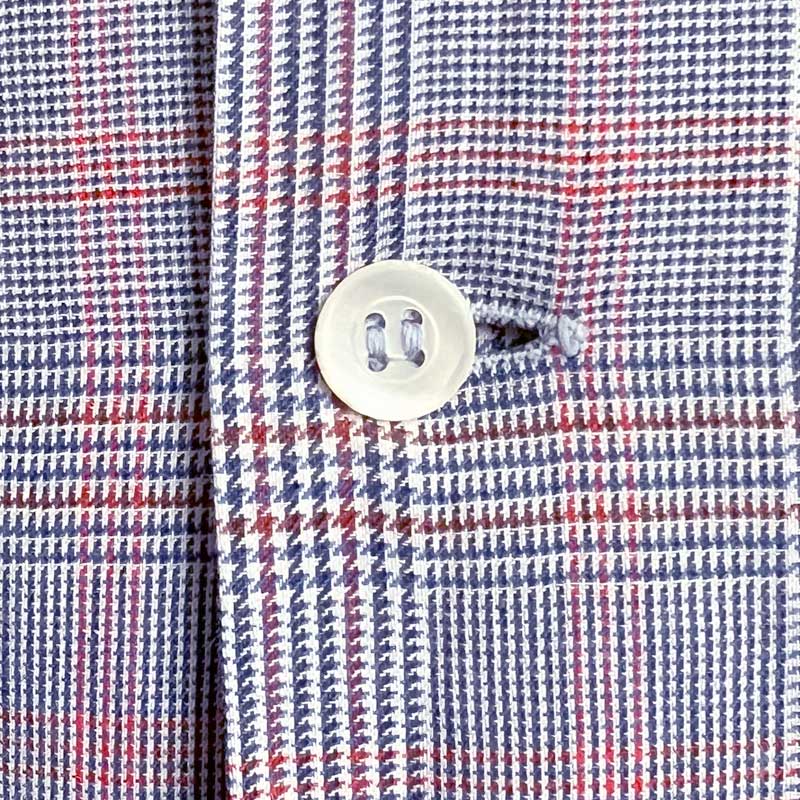 50'S MANHATTAN University Flannel Open Collar Long Sleeve Shirts