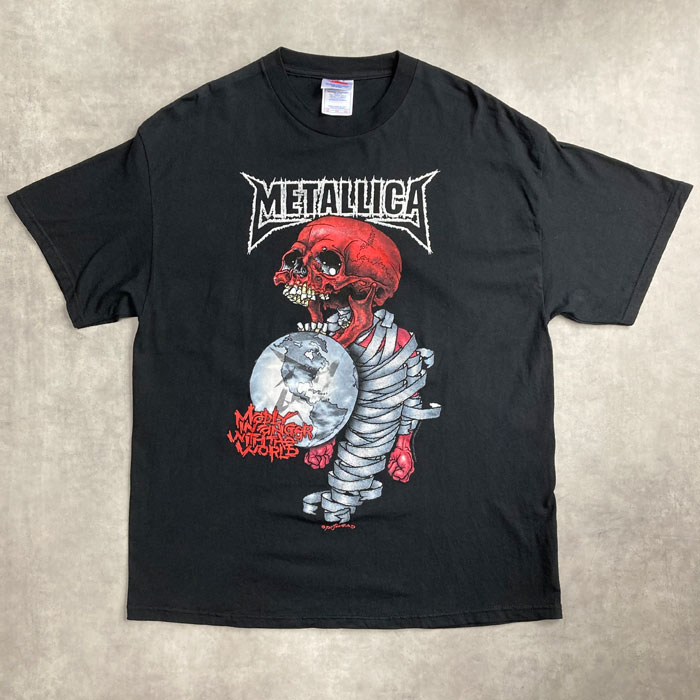 00's Metallica Pushead Tour T-Shirts Made in USA/XL 2000年代