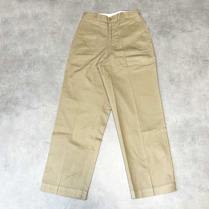 1960年代アメリカ軍チノgoodコンディション w84cm レングス76cm 60's U.S.ARMY Chino Trousers W/72cm 60年代 U.S.ARMY チノトラウザー
