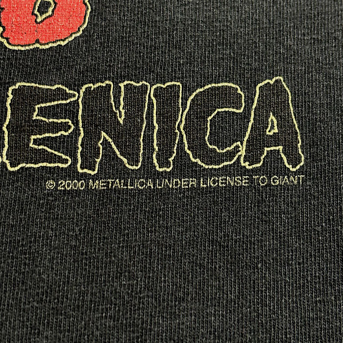 00'S The Metallica Club Loyal Member T-Shirt L/BLACK 2000年代 ザ