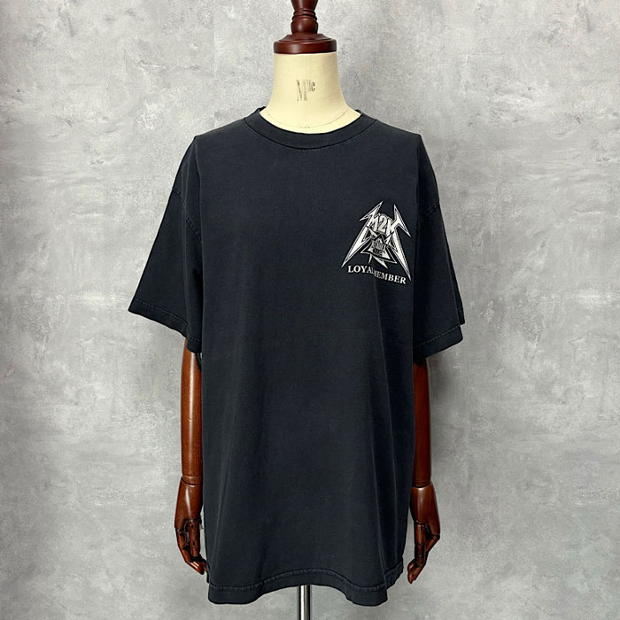 00'S The Metallica Club Loyal Member T-Shirt L/BLACK 2000年代 ザ