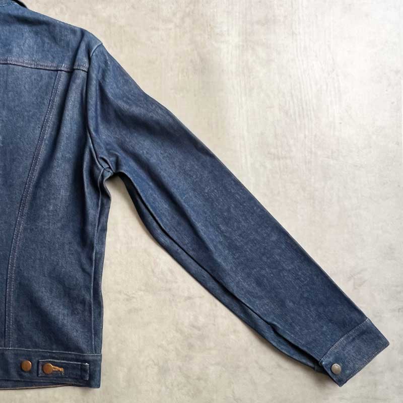 80'S Wrangler 74136NV 14oz Denim Jacket Dead Stock Made in