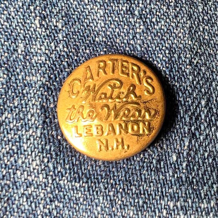 60s Carter’s shirt jacket カバーオール 60s- カーターズ カバーオール 濃紺 インディゴブルー L相当