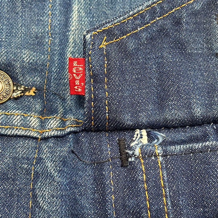 70's LEVI'S 70505-0217 Denim Trucker Jacket 