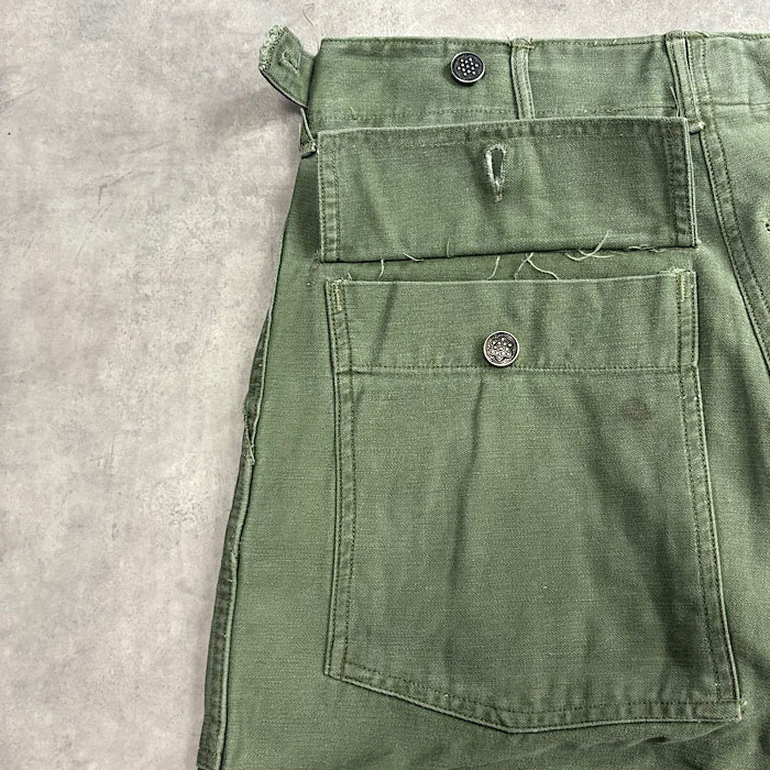 40-50's U.S.ARMY 13STAR BOTTON BAKER PANTS W30L31 40-50年代