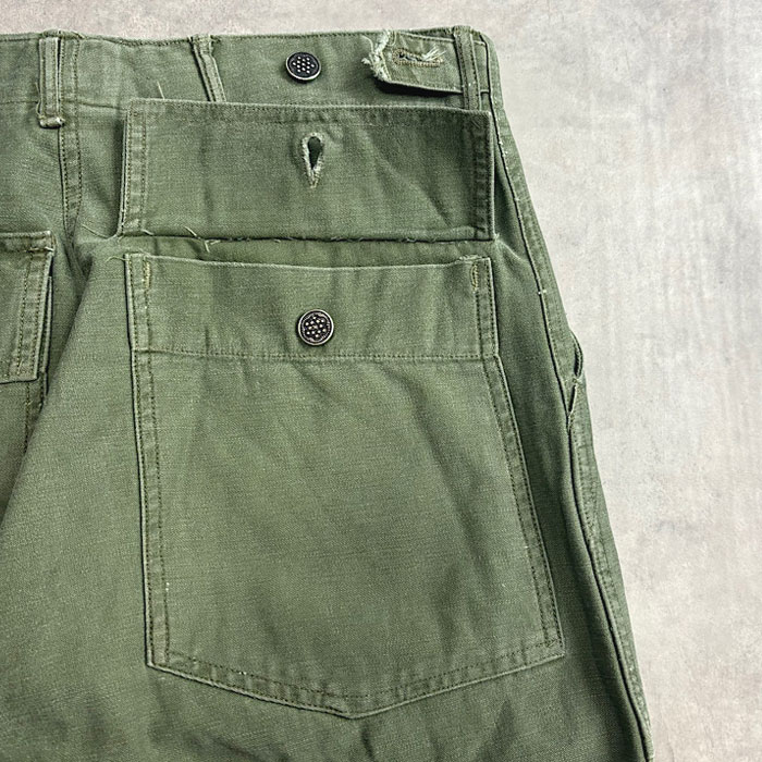 40-50's U.S.ARMY 13STAR BOTTON BAKER PANTS W30L31 40-50年代