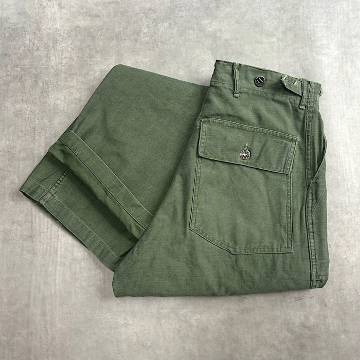 40-50's U.S.ARMY 13STAR BOTTON BAKER PANTS W30L31 40-50年代