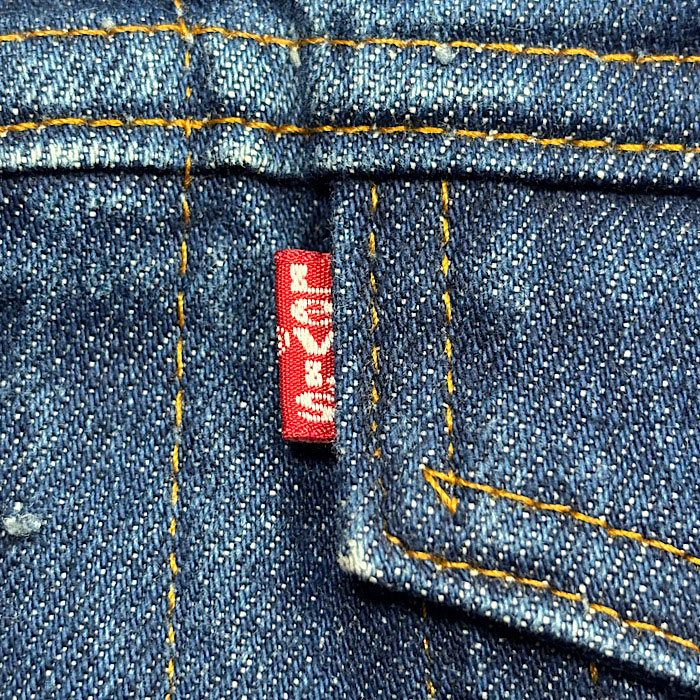 80's LEVI'S 70706-0216 Denim Trucker Jacket SIZE/16 Made in USA 80