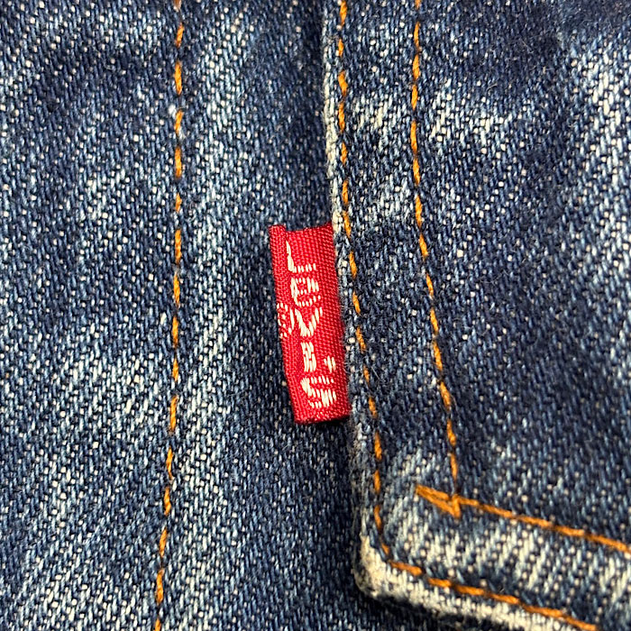 80's LEVI'S 70506-0216 Denim Trucker Jacket SIZE/40 Made in