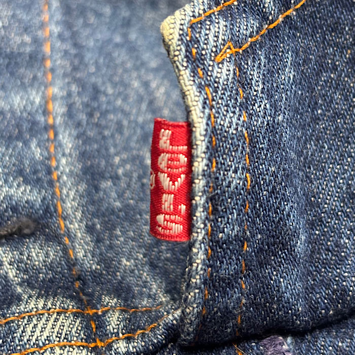 80's LEVI'S 70506-0216 Denim Trucker Jacket SIZE/40 Made in Canada