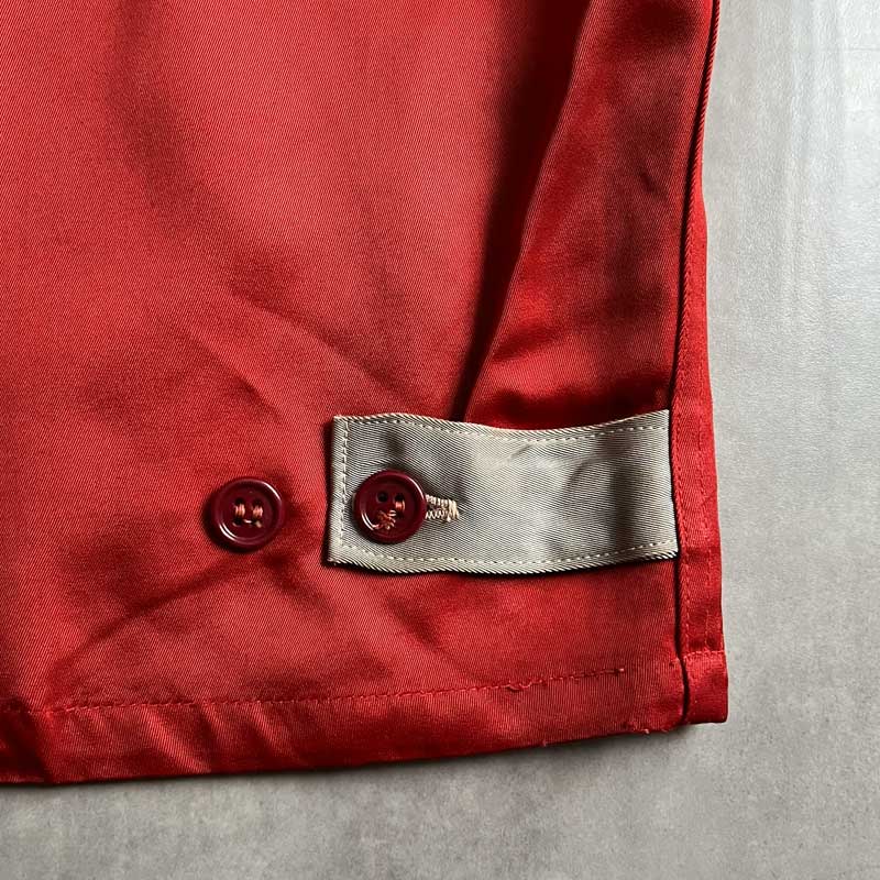 40'S CAMPUS SATIN LOBO Jacket RED 40年代 ヴィンテージ キャンパス