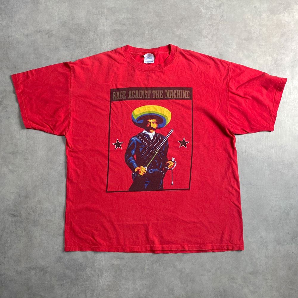 00's RAGE AGAINST THE MACHINE T-SHIRTS/RED  쥤󥹥ȥޥ T