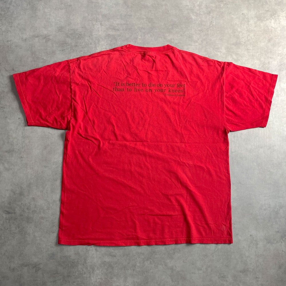 00's RAGE AGAINST THE MACHINE T-SHIRTS/RED レイジアゲイン