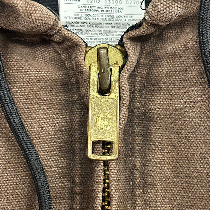 00'S CARHARTT Active Jacket BROWN 00年代 カーハート