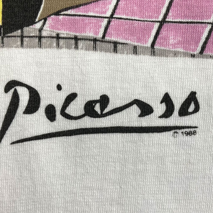 90's Pablo Picasso Mandolin and Guitar' T-Shirts 90年代 パブロ