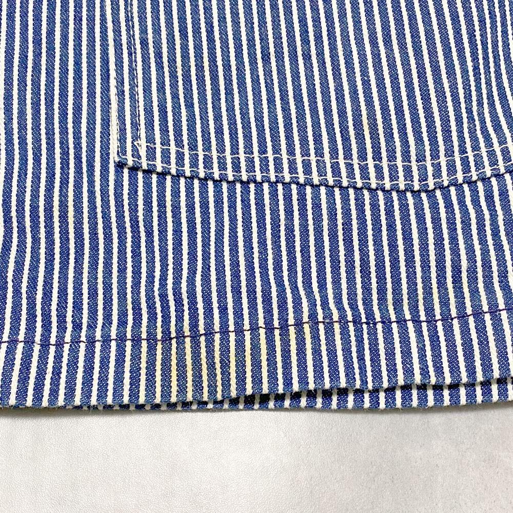 70s 80s OSHKOSH オシュコシュ ヒッコリー カバーオール 42R 6_000000003252.jpg?1694081293