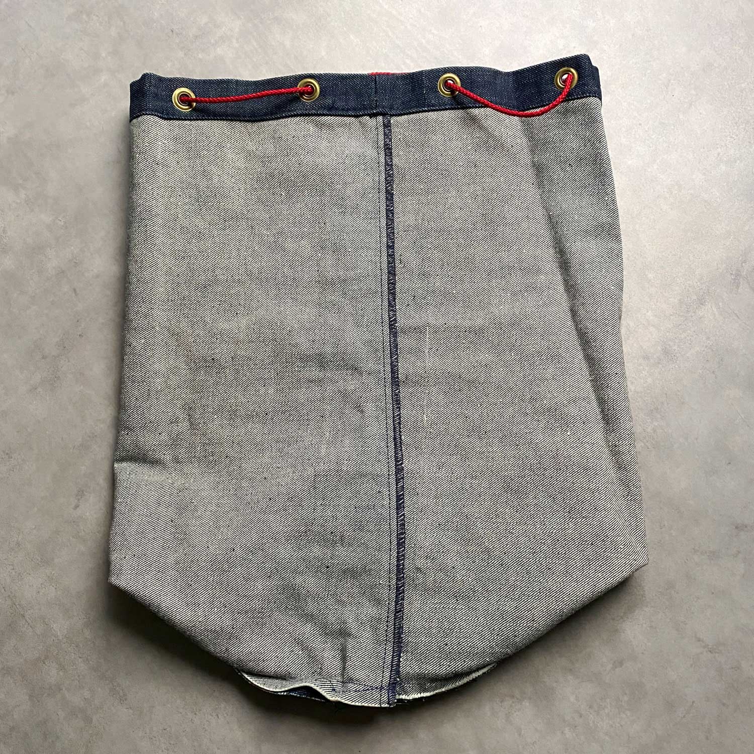 70's Levi's ADVERTISING DENIM BAG ORANGE TAB Made in USA