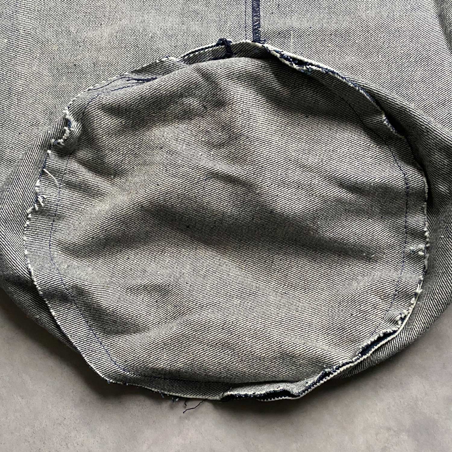 70's Levi's ADVERTISING DENIM BAG ORANGE TAB Made in USA