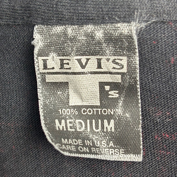 80'S Levi's Legendary ALL OVER PRINT T-Shirt Made in USA M