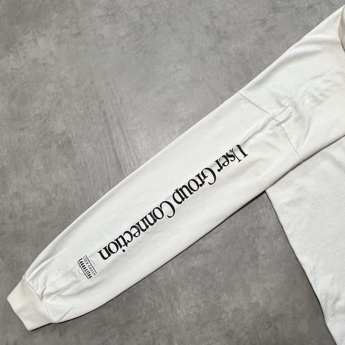 90's APPLE MAC WORLD LONG SLEEVE SHIRTS Made in USA WHITE/L 90年代