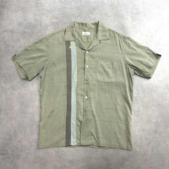 50's〜60's ヴィンテージ オープンカラーシャツ カリフォルニアブランド 50's〜60's ヴィンテージ オープンカラーシャツ カリフォルニア