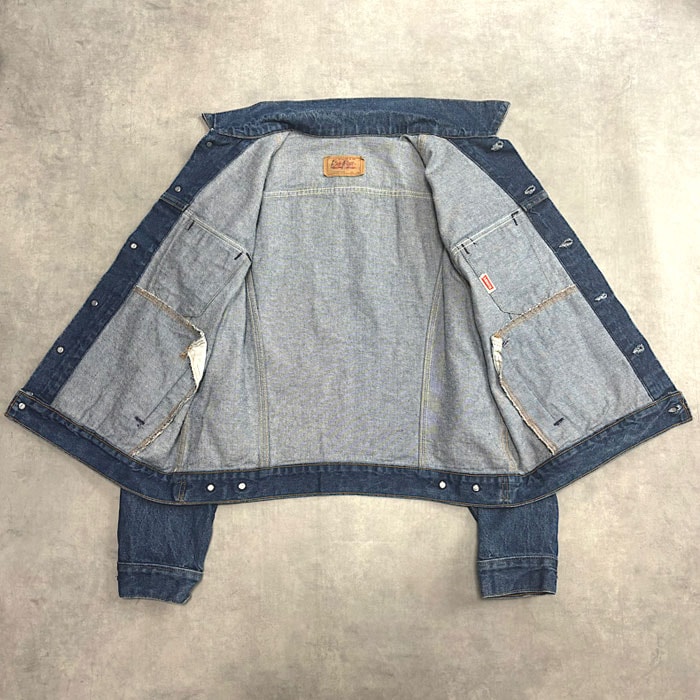 80's LEVI'S 70506-0216 Denim Trucker Jacket SIZE/46R Made in