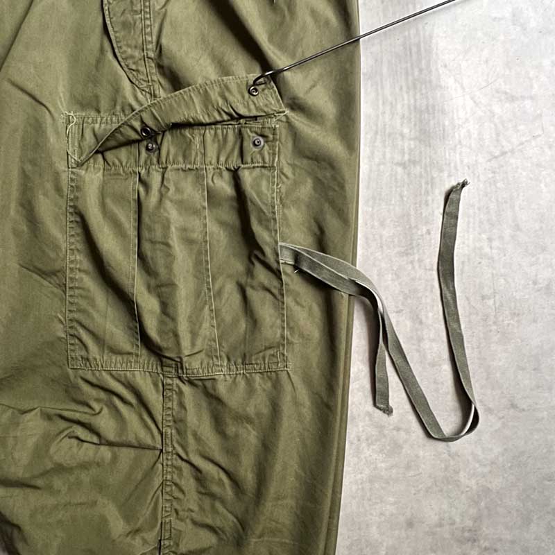 US ARMY 米軍実物 TROUSERS SHELL ARCTIC M-51 Bronson M-1951 US Army Arctic Trousers Shell M51 Military Cargo