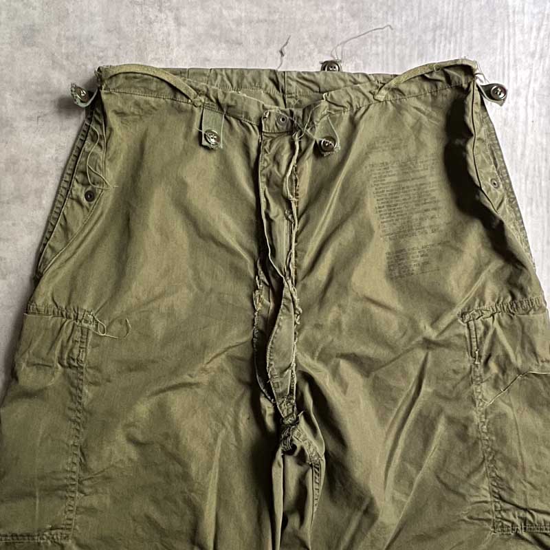 【実物50s】US ARMY M-1951 Arctic Shell パンツ 50s Vintage M1951 Arctic ECW Trousers Shell - 40x26 – Omega Militaria