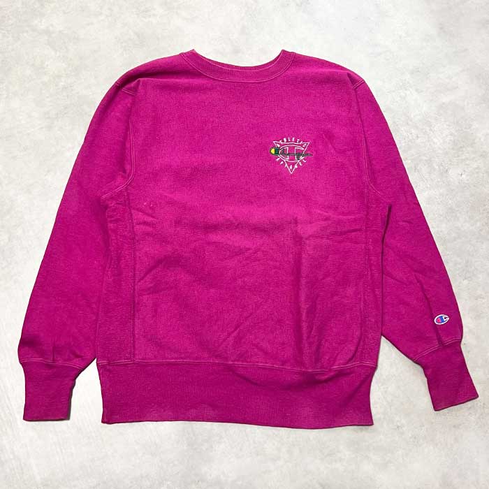 90s CHAMPION REVERSE WEAVE Sweat パープルL
