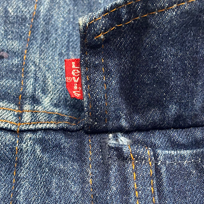 Levi's ライトブルー デニムジャケット　46インチ　70506 80's リーバイス70506 USA製 46 ビッグサイズ デニムジャケット