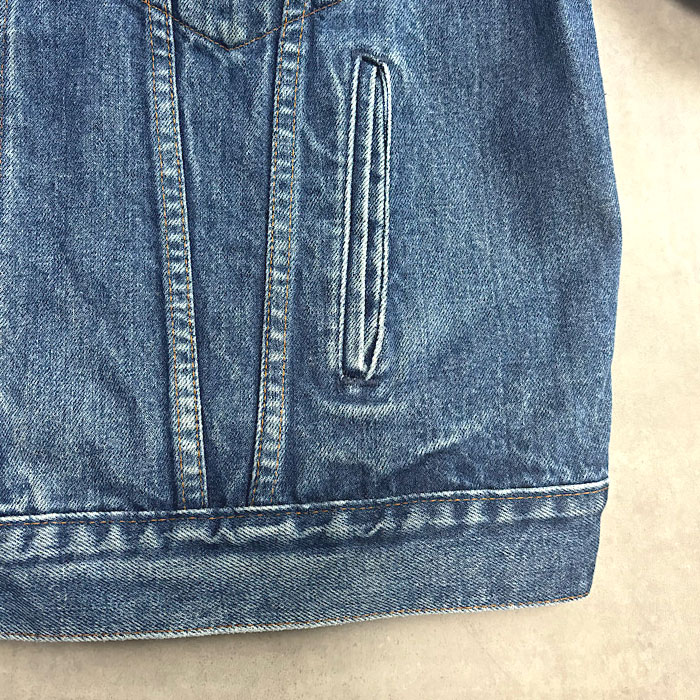80's LEVI'S 70506-0216 Denim Trucker Jacket SIZE/48 Made in
