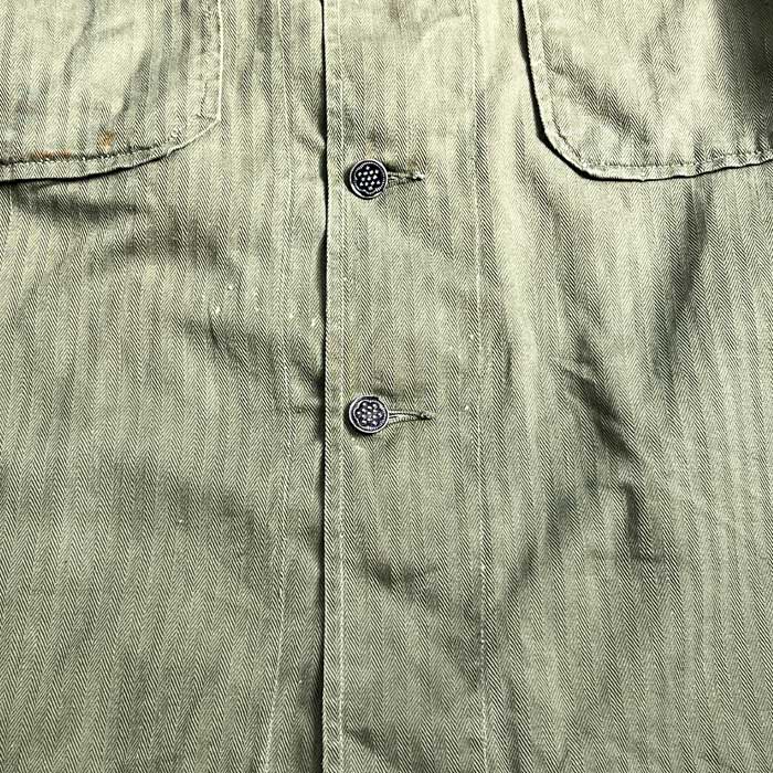 VINTAGE 40's U.S ARMY M-47 HBT JACKET 13 STAR BOTTON Size 38