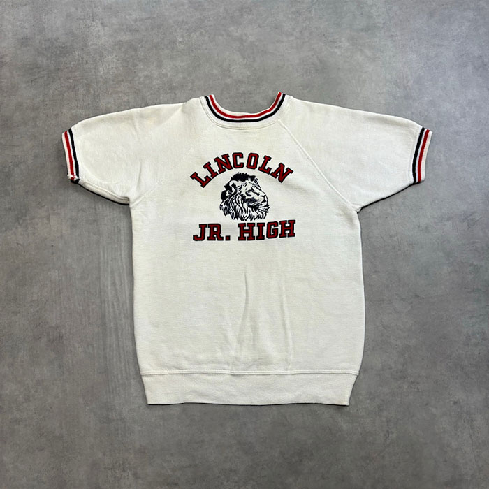 60's VINTAGE CHAMPION RUNNER TAG SHORT SLEEVE SWEAT SHIRTS Made in