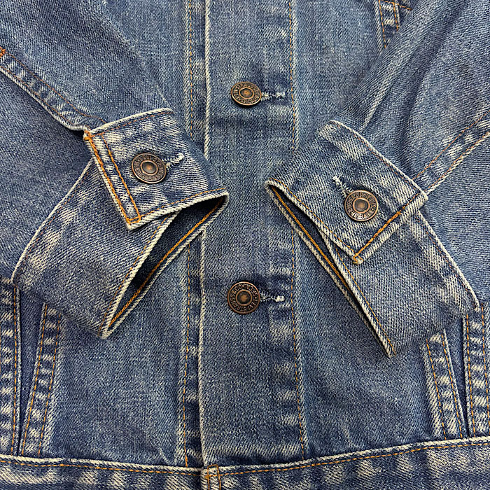 90's LEVI'S 70500-0414 EURO MODEL Denim Trucker Jacket SIZE/L Made