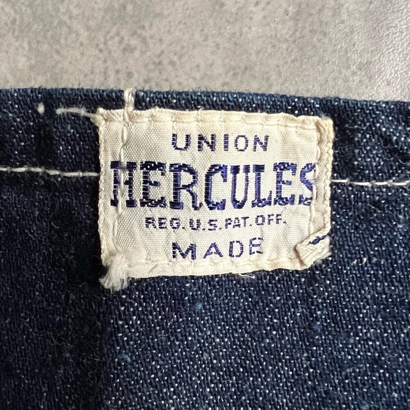VINTAGE 50'S HERCULES DENIM APRON ヴィンテージ 50年代 ヘラクレス