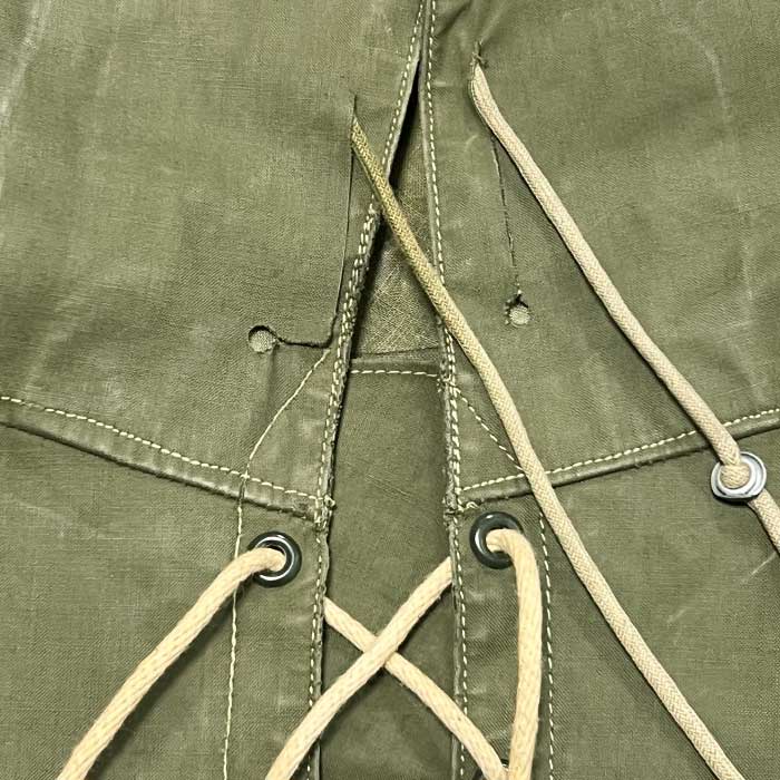 VINTAGE 40's WWⅡ U.S NAVY Pullover Rain Parka 40年代 アメリカ海軍