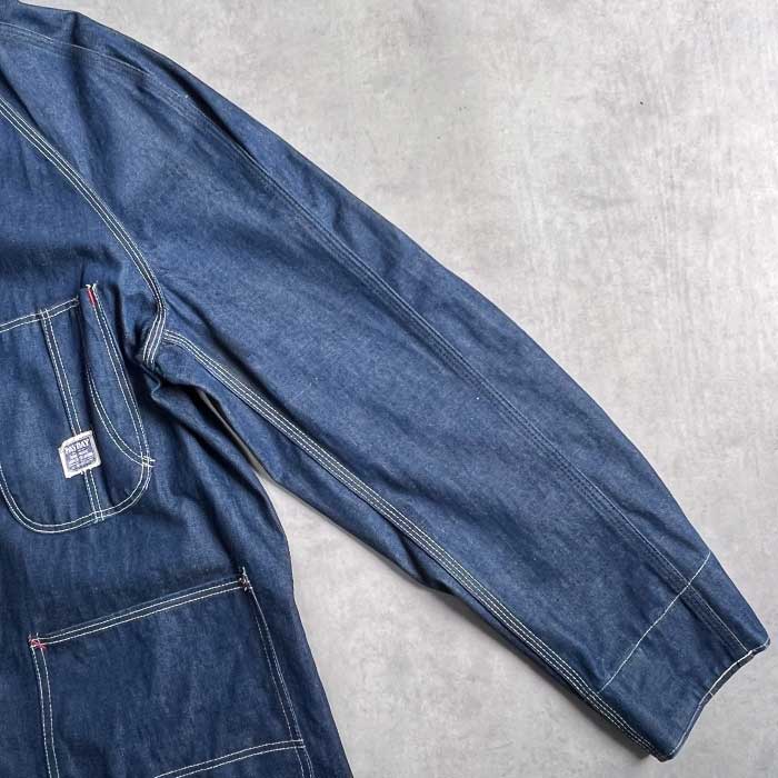 VINTAGE 40's PAYDAY DENIM CHORE JACKET UNION MADE ヴィンテージ 40