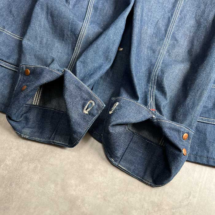 VINTAGE 40's PAYDAY DENIM CHORE JACKET UNION MADE ヴィンテージ 40