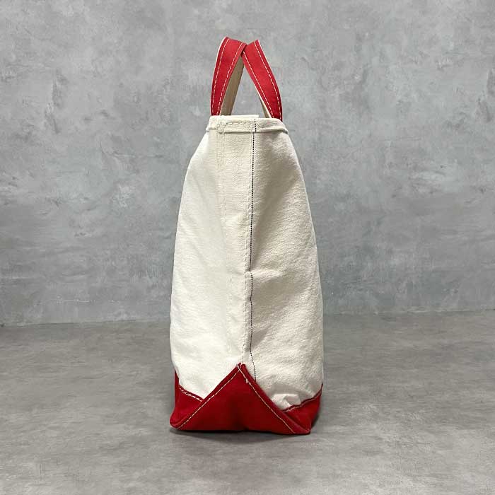 80'S L.L.BEAN TOTE BAG Made in USA RED/NATURAL 80年代 L.L.Bean