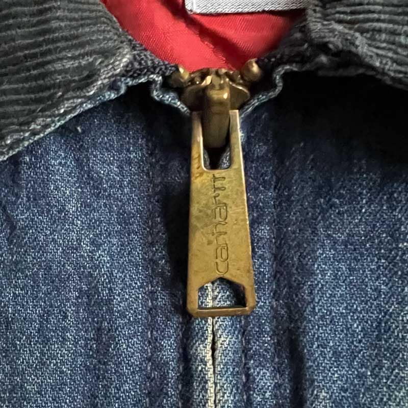 80'S CARHARTT 100 YEARS Denim Detroit Jacket Made in USA 80年代